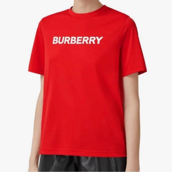 BURBERRY England Cotton T shirt L Large imported - Picture 2 of 10